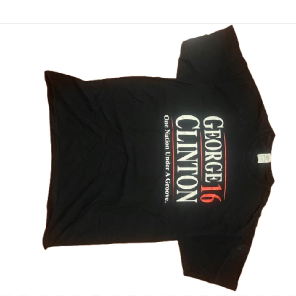 George Clinton Graphic Black T-Shirt